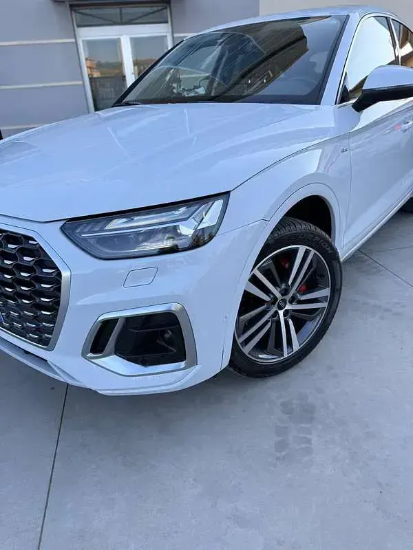 Usata Audi Q5 S-line plus 204 CV (150 kW) 2021 Bianco SUV