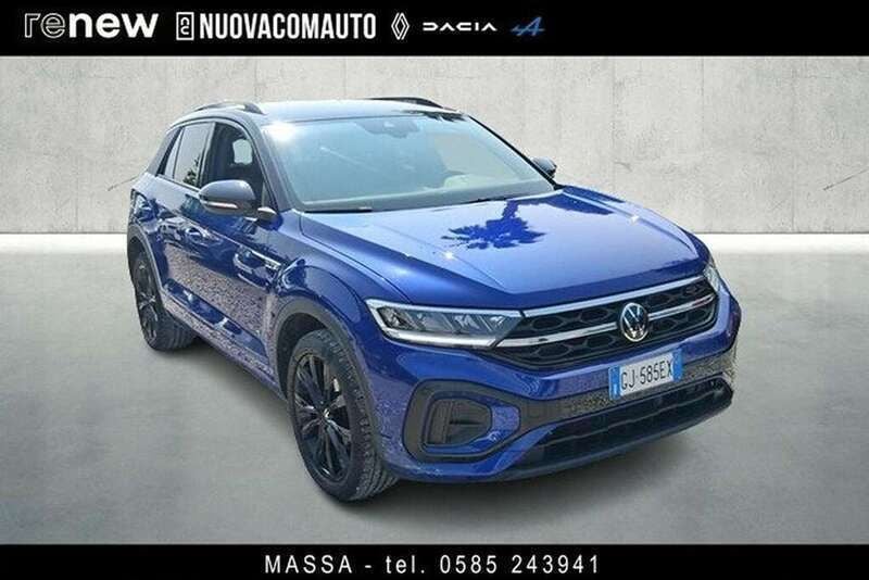 Blu Usata 2022 VW T-Roc R-line SUV | 24.500 € (Cara) - Immagine 1/4