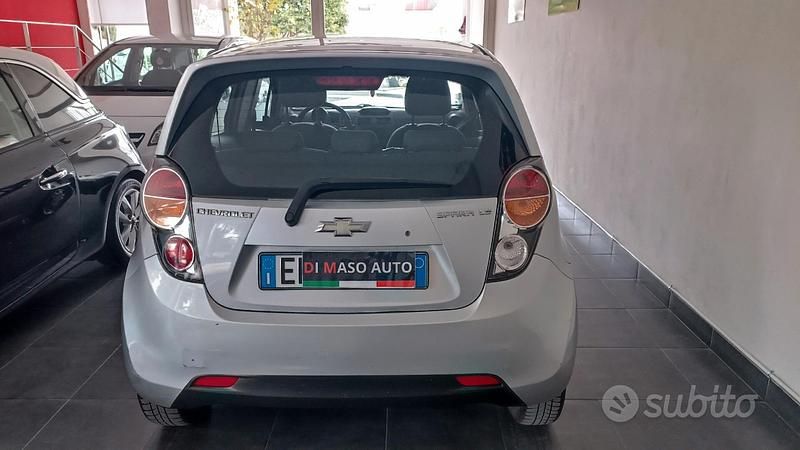 Usata Chevrolet Spark 65 CV (47 kW) 2012 Grigio Utilitaria