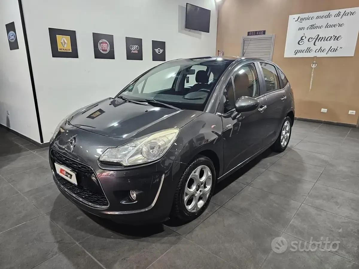 Usata Citroën C3 Exclusive 68 CV (50 kW) 2013 Grigio Berlina