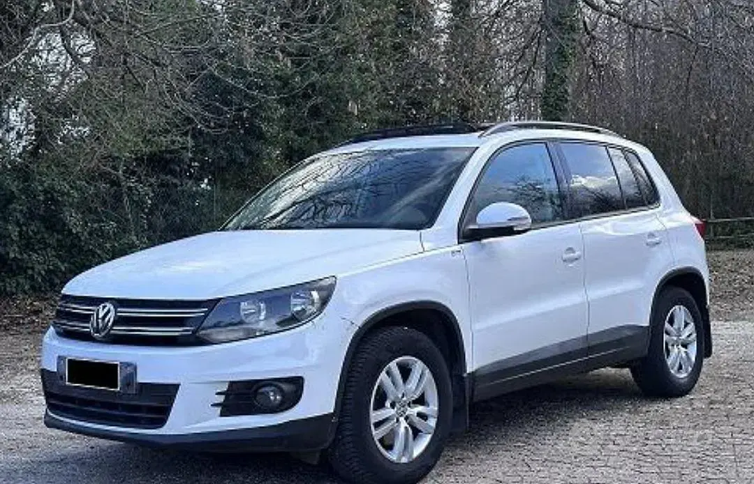 Usata VW Tiguan 140 CV (102 kW) 2011 Bianco SUV