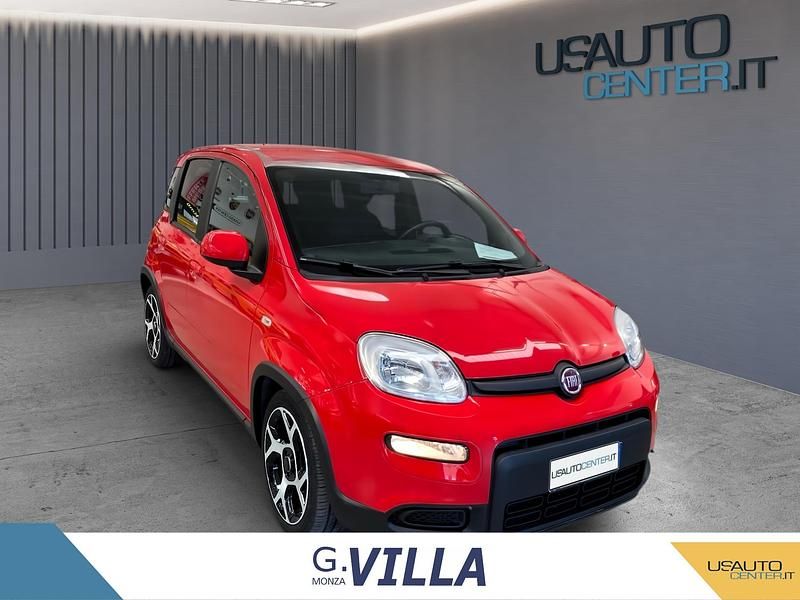 Rosso Usata 2021 Fiat Panda S Due volumi | 11.500 € (Buon prezzo) - Immagine 1/4