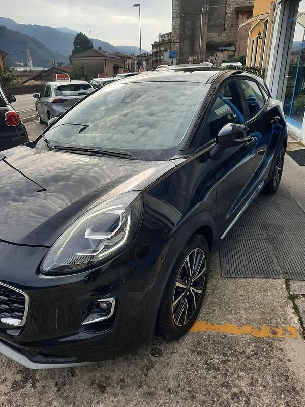 Usata Ford Puma Titanium 125 CV (91 kW) 2021 Nero Berlina