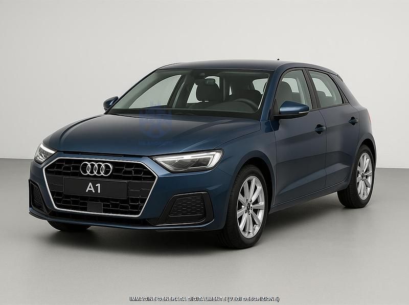 Usata Audi A1 Sportback Advanced Plus 95 CV (69 kW) 2025 Blu Utilitaria