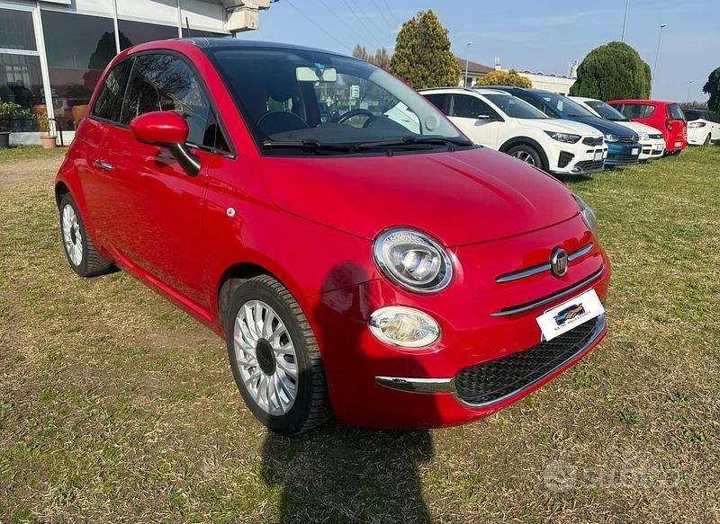 Usata Fiat 500 Lounge 69 CV (50 kW) 2017 Rosso Berlina