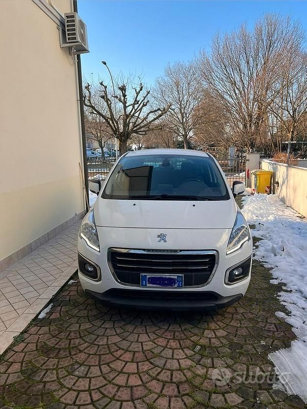 Usata Peugeot 3008 115 CV (84 kW) 2014 Bianco Monovolume