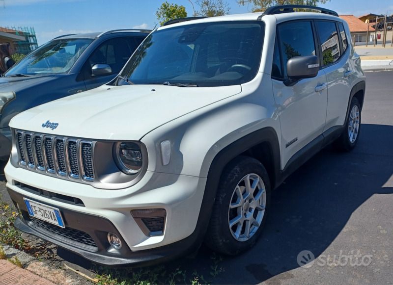 Usata Jeep Renegade Limited 130 CV (95 kW) 2020 Bianco SUV