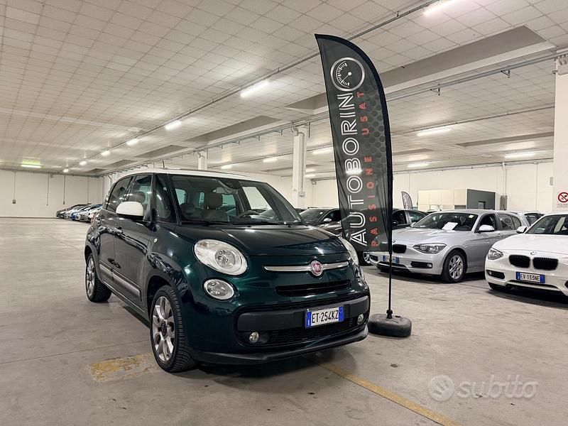 Usata Fiat 500L Lounge 85 CV (62 kW) 2013 Verde Monovolume