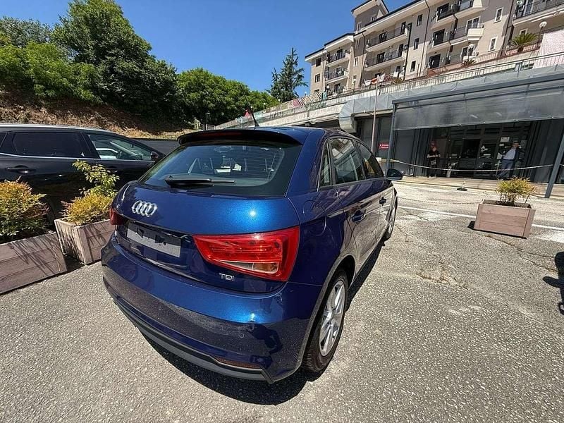 Usata Audi A1 Sportback Ambiente 90 CV (66 kW) 2016 Blu/azzurro Utilitaria