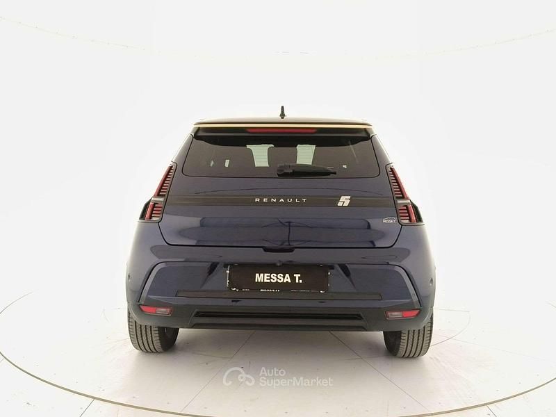 Nouvelle Renault 5 E-Tech Iconic 106 ch (77 kW) 2026 Bleue Berline