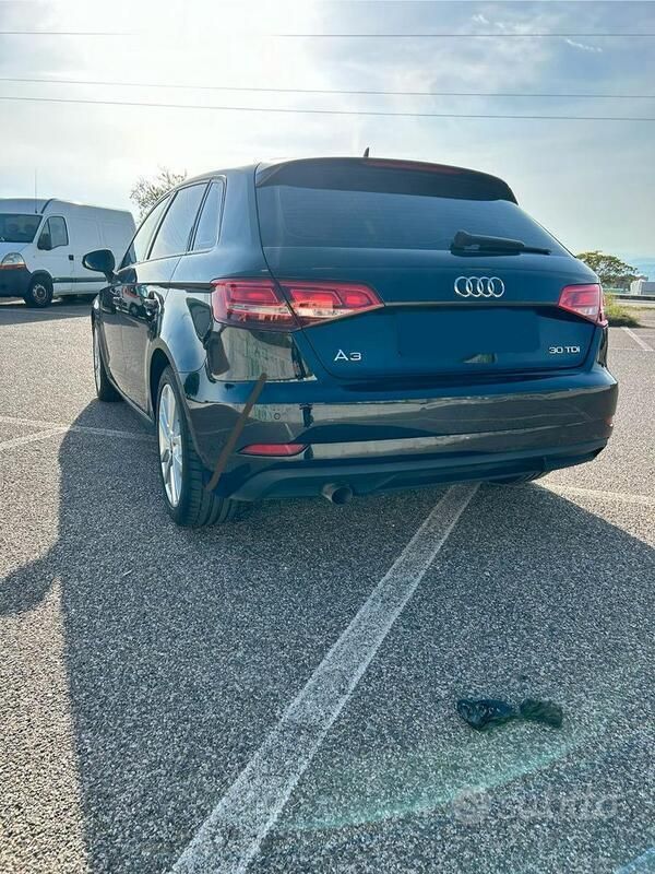 Usata Audi A3 116 CV (85 kW) 2019 Nero Berlina
