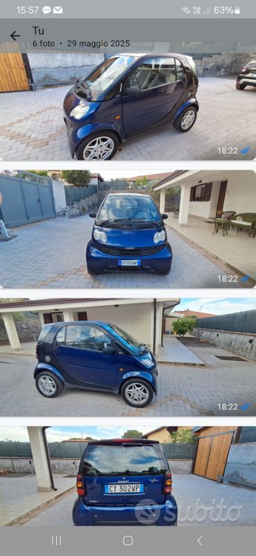 Usata Smart ForTwo Coupé 2005 Utilitaria