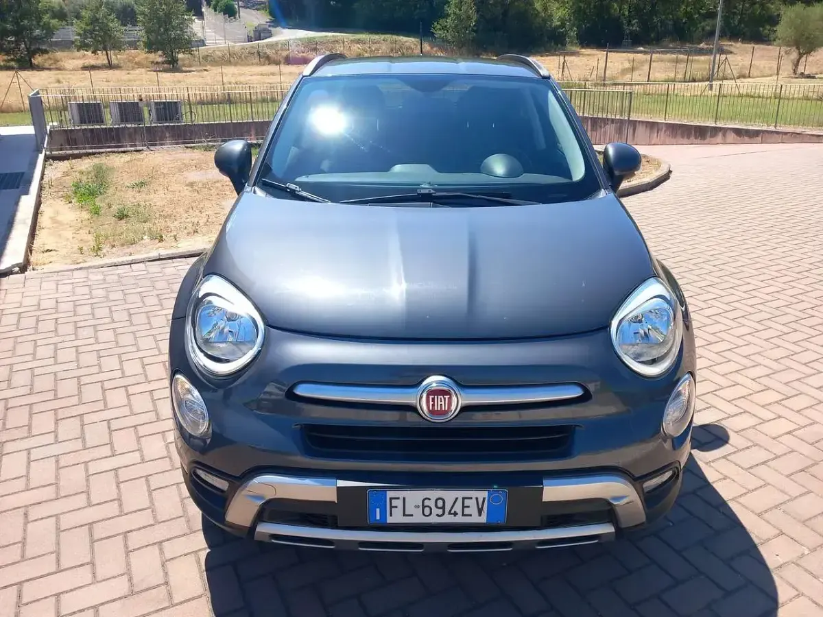 Usata Fiat 500X Cross 120 CV (88 kW) 2017 Grigio SUV