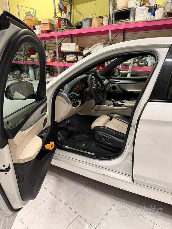 Begagnad BMW X6 M Sport 245 HK (180 kW) 2015 Vit SUV