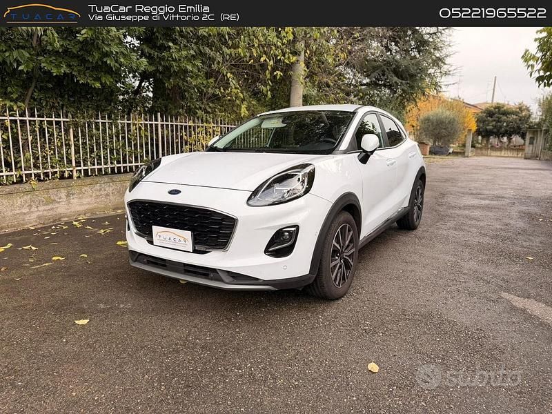 Bianco Usata 2024 Ford Puma Titanium X Tre volumi | 19.500 € (Buon prezzo) - Immagine 1/4