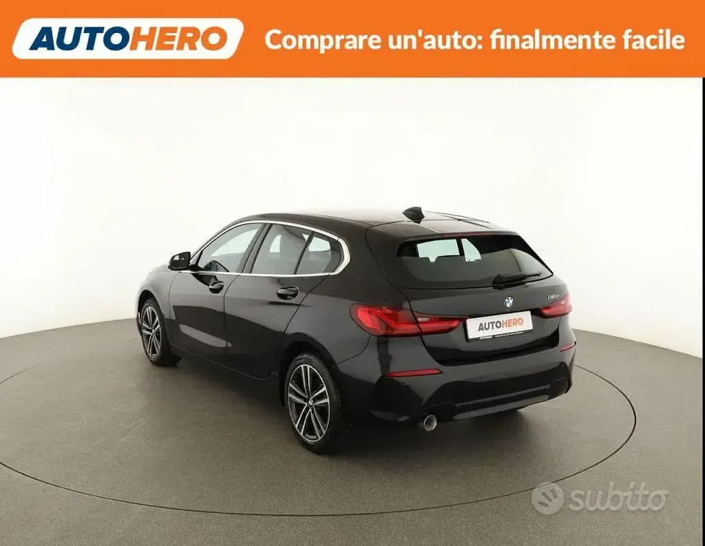 Usata BMW 116 Advantage 116 CV (85 kW) 2021 Nero Utilitaria