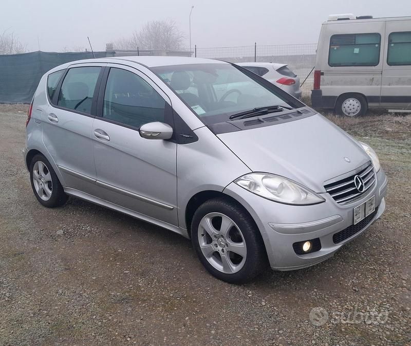 Usata Mercedes A150 Avantgarde 95 CV (69 kW) 2008 Grigio Berlina