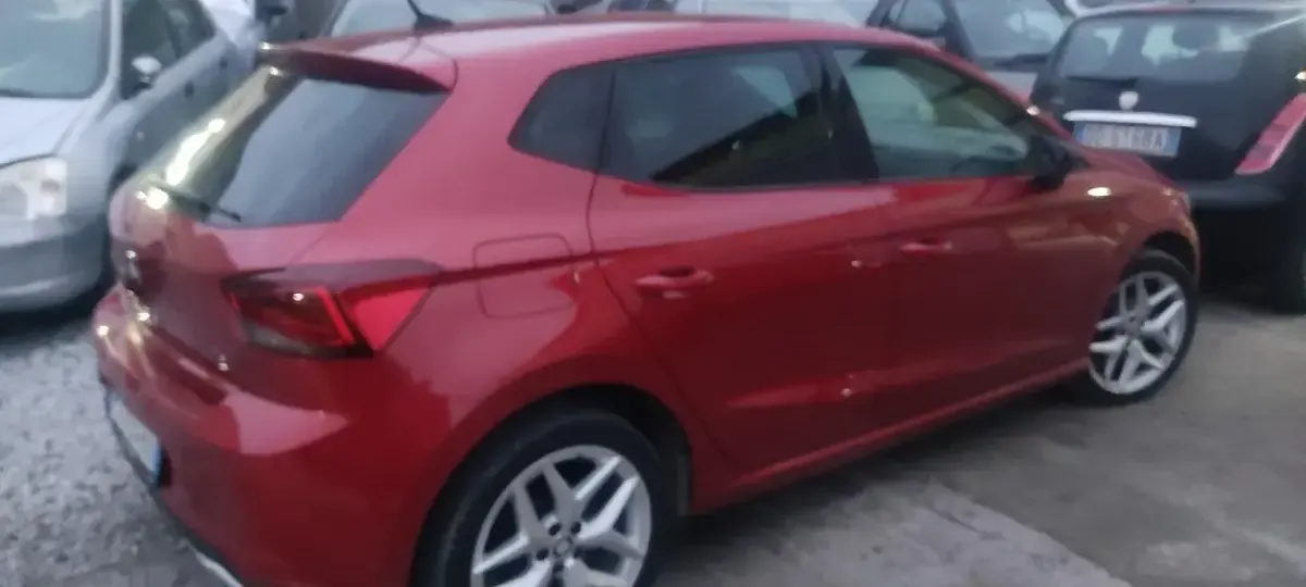 Usata Seat Ibiza FR 90 CV (66 kW) 2019 Rosso Utilitaria