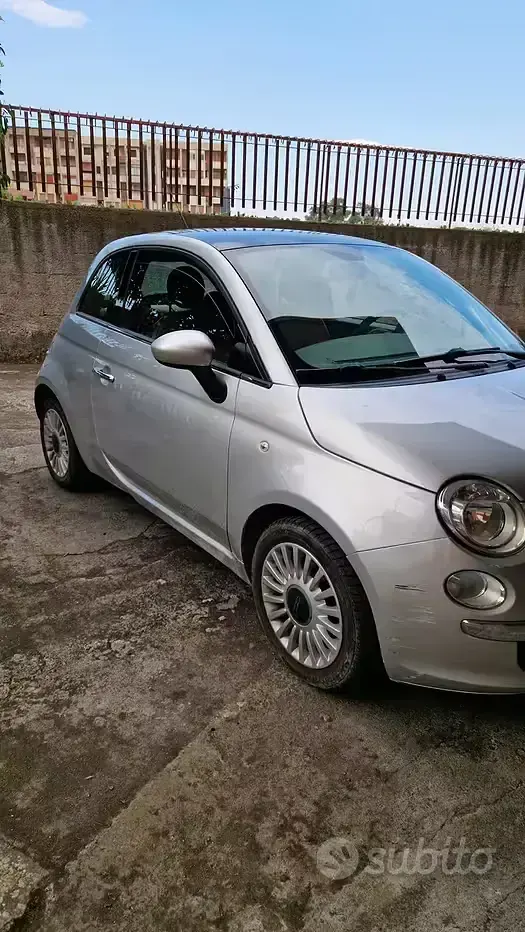 Usata Fiat 500 85 CV (62 kW) 2011 Grigio Berlina