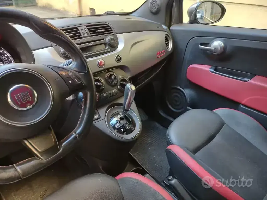 Usata Fiat 500 69 CV (50 kW) 2014 Grigio Utilitaria
