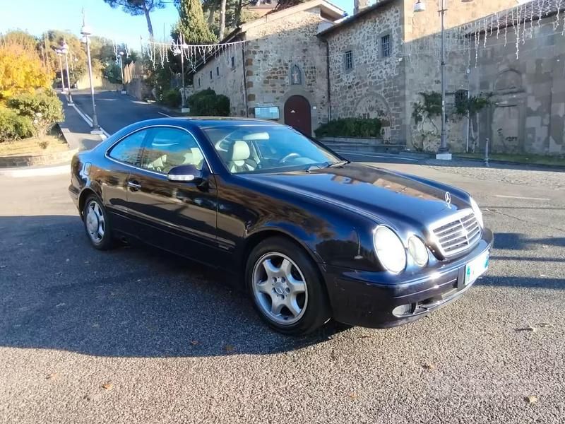 Usata Mercedes CLK200 Elegance 2002 Blu Coupé