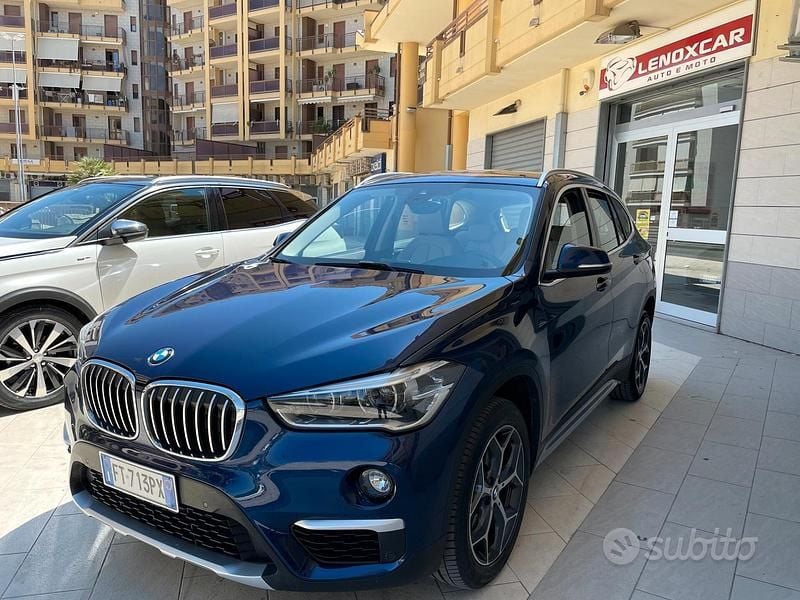 Usata BMW X1 xLine 150 CV (110 kW) 2019 Blu SUV