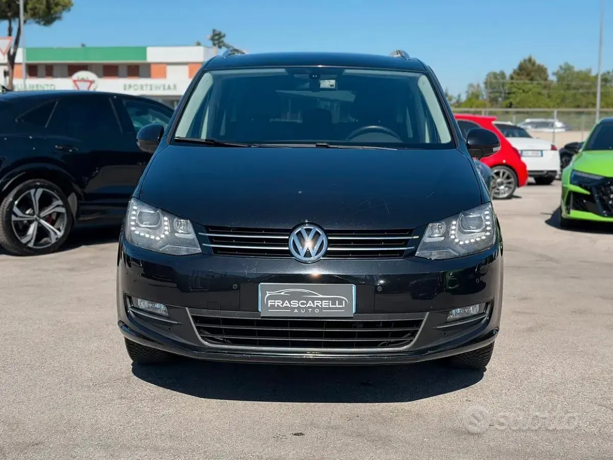 Usata VW Sharan Highline 170 CV (125 kW) 2011 Nero Monovolume