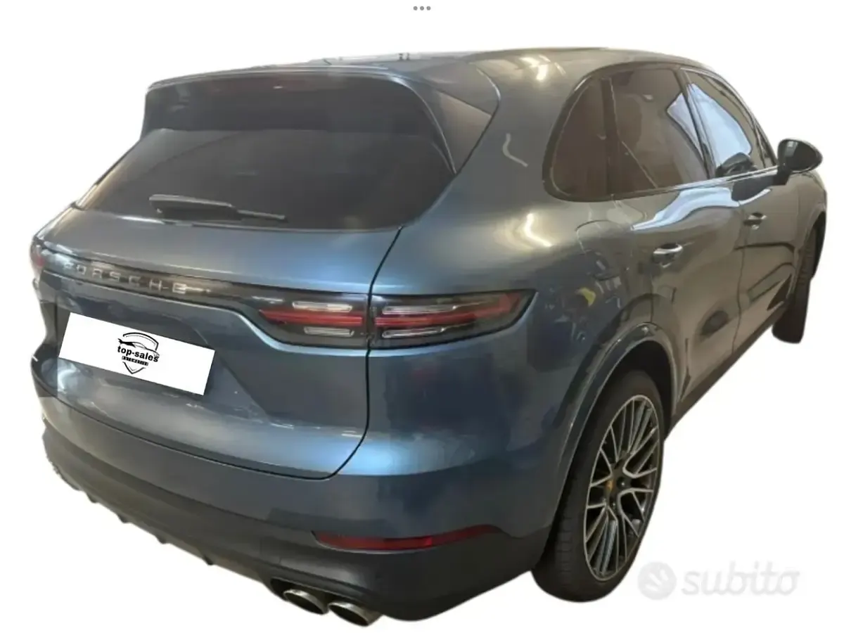 Usata Porsche Cayenne 441 CV (324 kW) 2018 Blu SUV