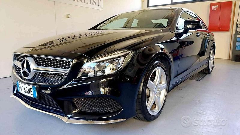 Usata Mercedes CLS250 AMG 204 CV (150 kW) 2015 Nero metallizzato metallizzato Berlina