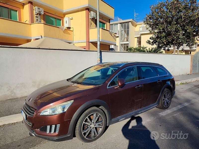 Usata Peugeot 508 RXH 163 CV (119 kW) 2013 Marrone Station wagon