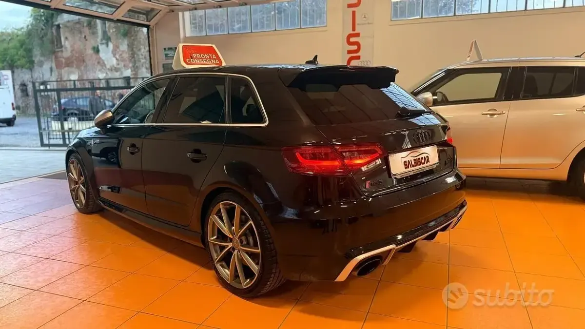 Usata Audi A3 367 CV (269 kW) 2016 Nero Berlina
