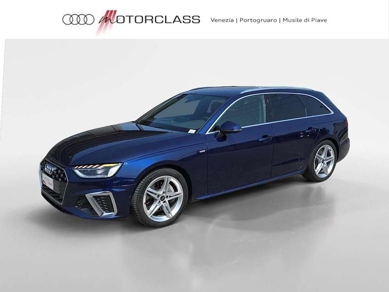 Blu Usata 2024 Audi A4 S-Line Station wagon | 39.900 € (Buon prezzo) - Immagine 1/4