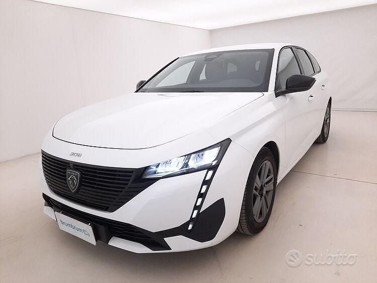 Bianco Usata 2022 Peugeot 308 SW Active Station wagon | 14.690 € (Buon prezzo) - Immagine 1/4