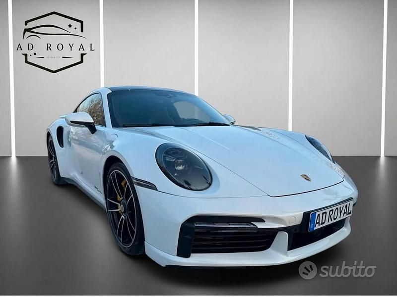 Bianco Usata 2021 Porsche 911 Turbo S Coupé | 199.990 € (Buon prezzo) - Immagine 1/4