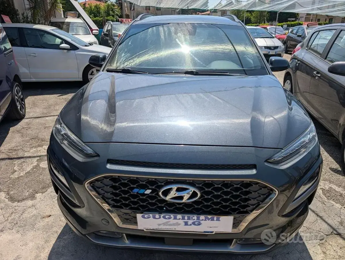 Usata Hyundai Kona Xpossible 120 CV (88 kW) 2017 Grigio SUV