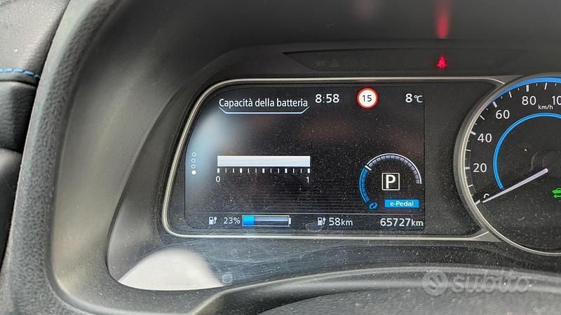 Usata Nissan Leaf 2017 Bianco Utilitaria