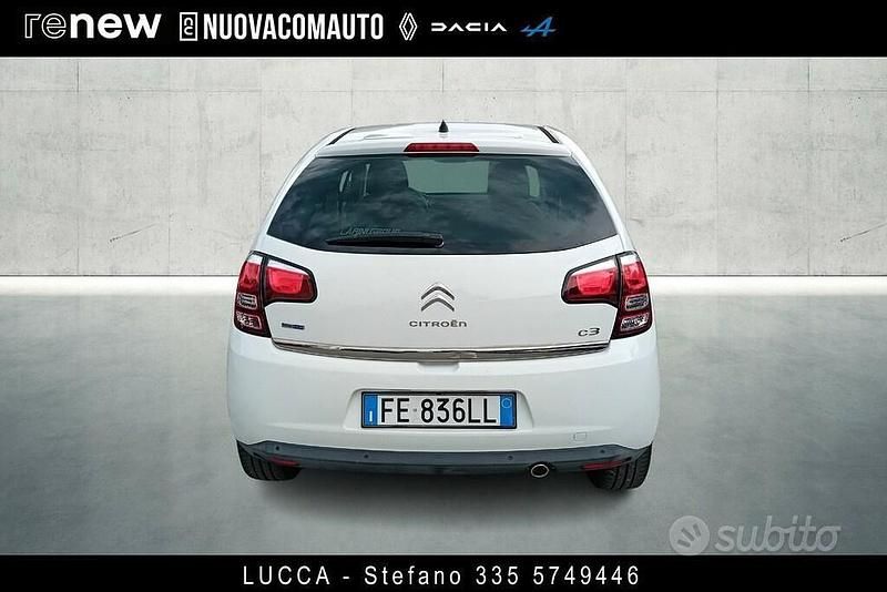 Usata Citroën C3 Exclusive 75 CV (55 kW) 2016 Bianco Berlina