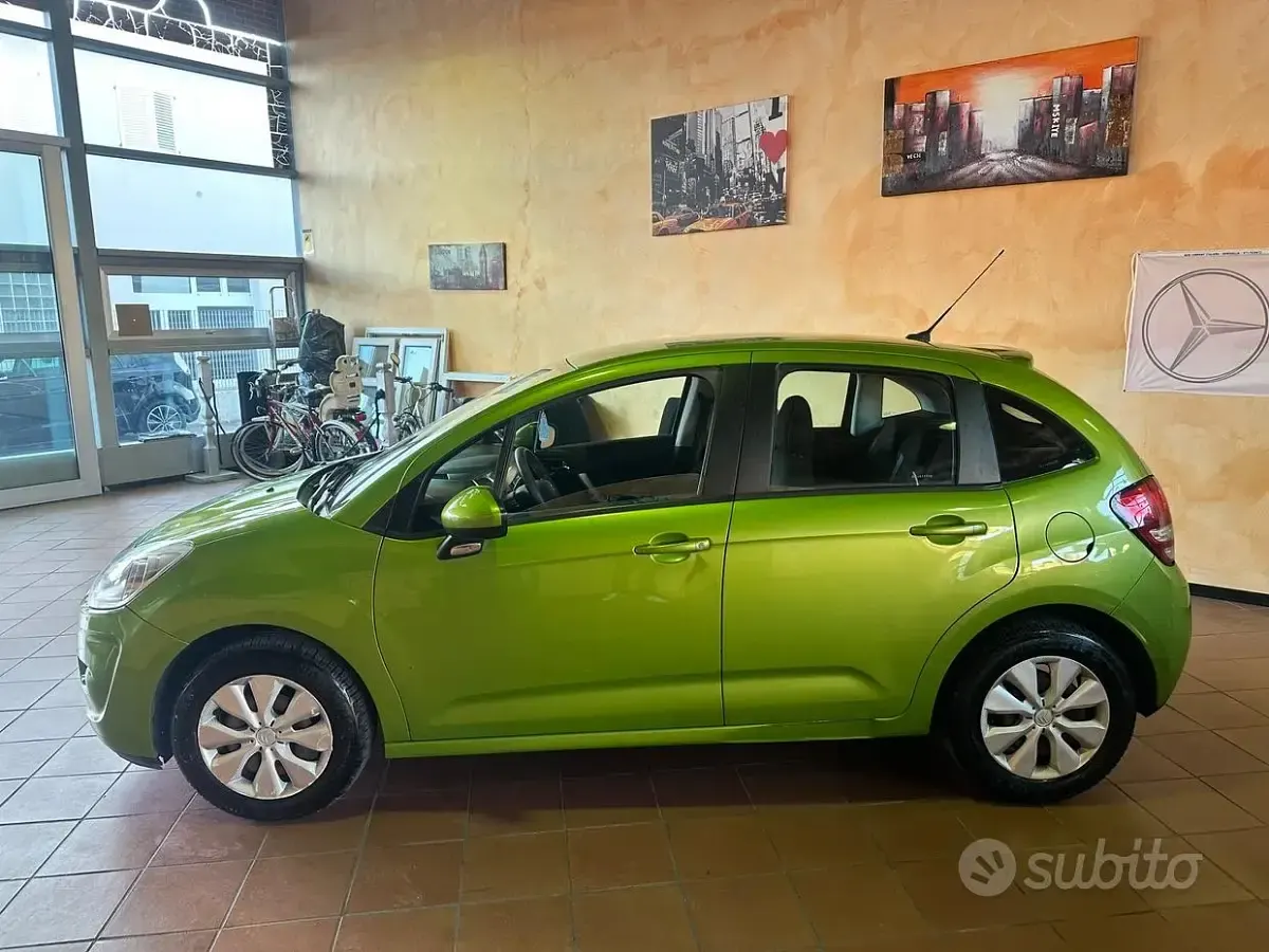 Usata Citroën C3 68 CV (50 kW) 2010 Verde Berlina