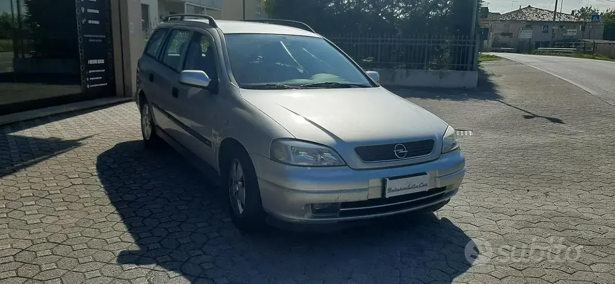 Usata Opel Astra Elegance 75 CV (55 kW) 2002 Grigio Station wagon