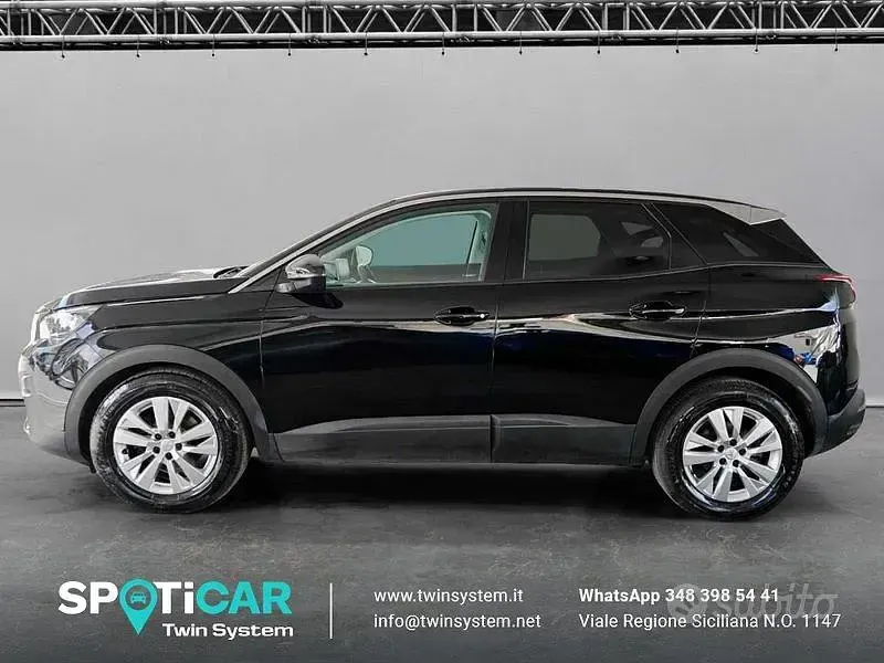 Usata Peugeot 3008 Active 131 CV (96 kW) 2020 Nero SUV