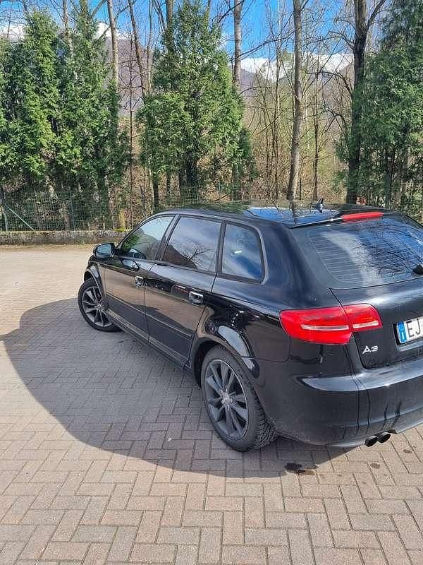 Usata Audi A3 Attraction 170 CV (125 kW) 2011 Nero Utilitaria