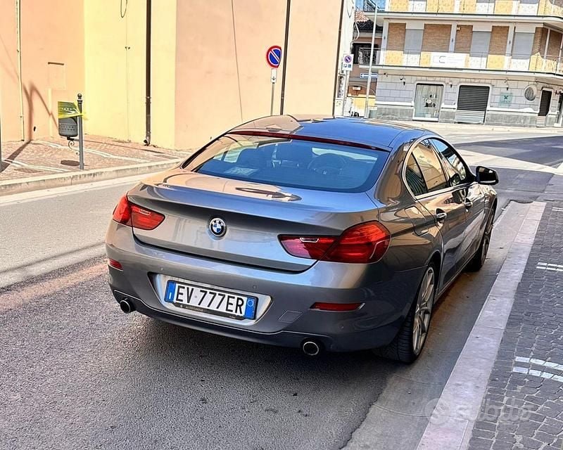 Usata BMW 640 313 CV (230 kW) 2014 Grigio Coupé