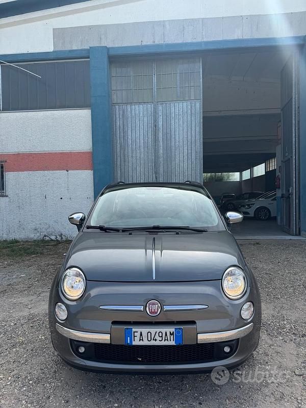 Usata Fiat 500C Lounge 95 CV (69 kW) 2015 Grigio Cabrio