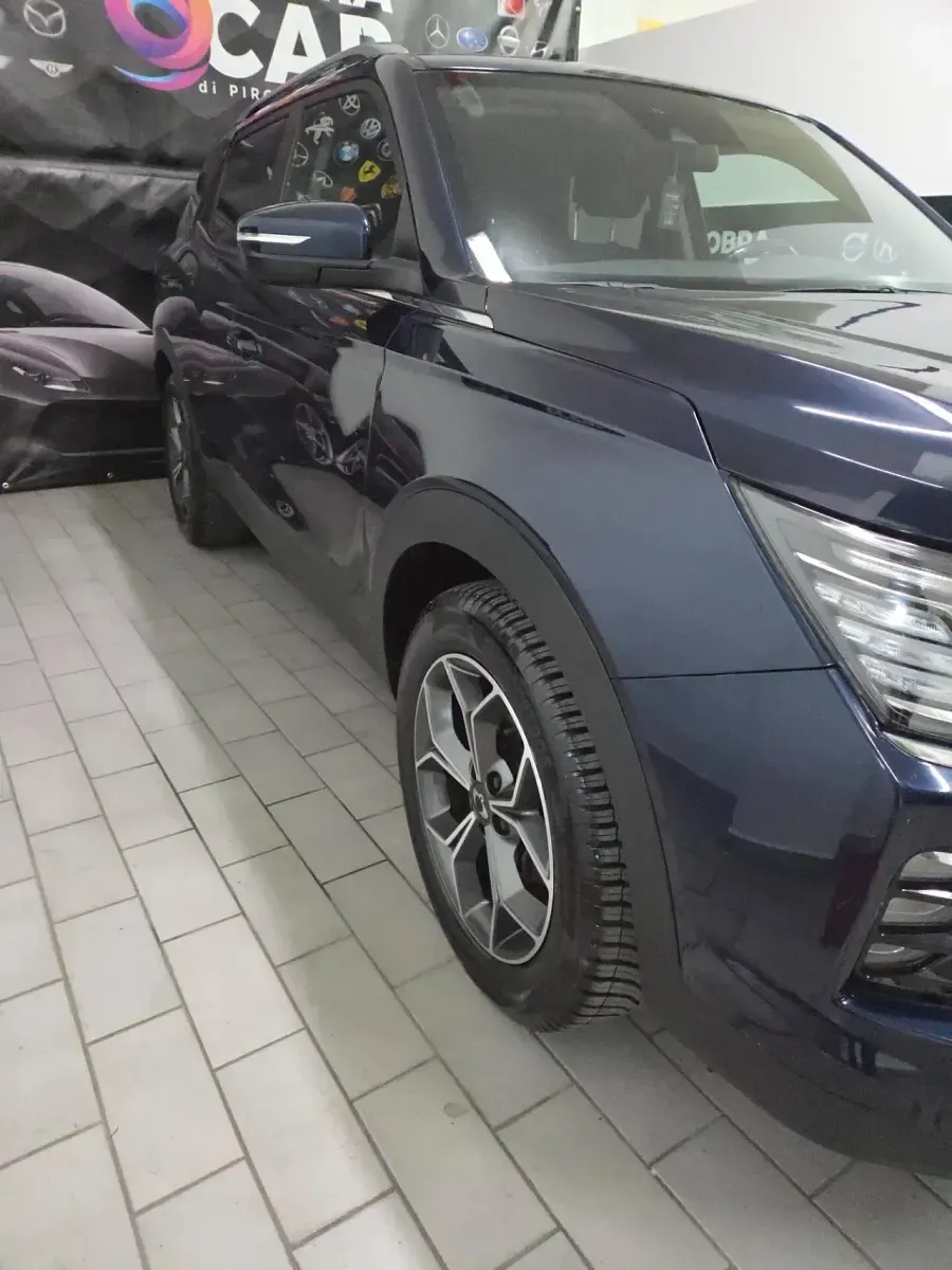 Usata SsangYong Korando 136 CV (100 kW) 2021 Blu Station wagon