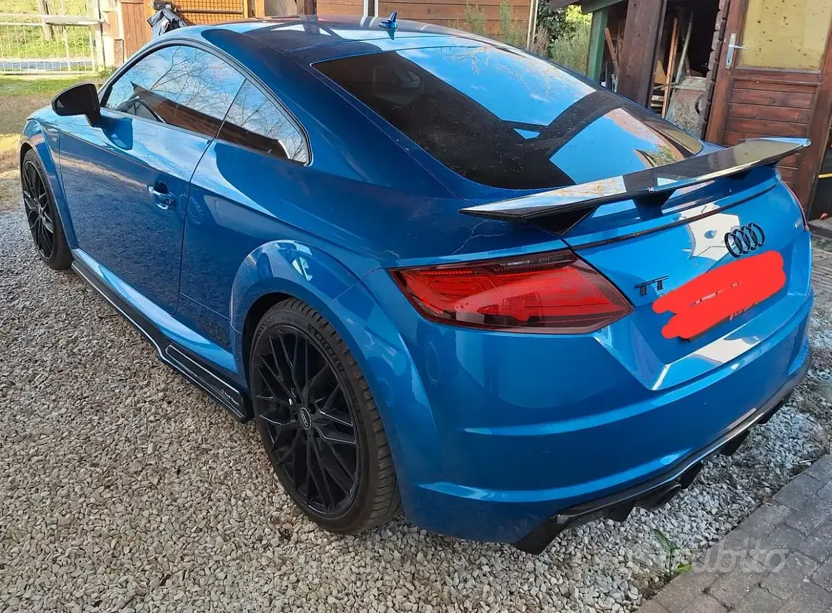Usata Audi TT S-Line 230 CV (169 kW) 2018 Blu Coupé