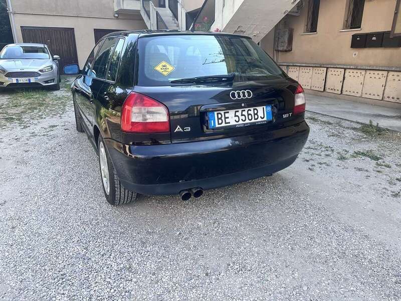 Usata Audi A3 Ambition 150 CV (110 kW) 1999 Nero Utilitaria