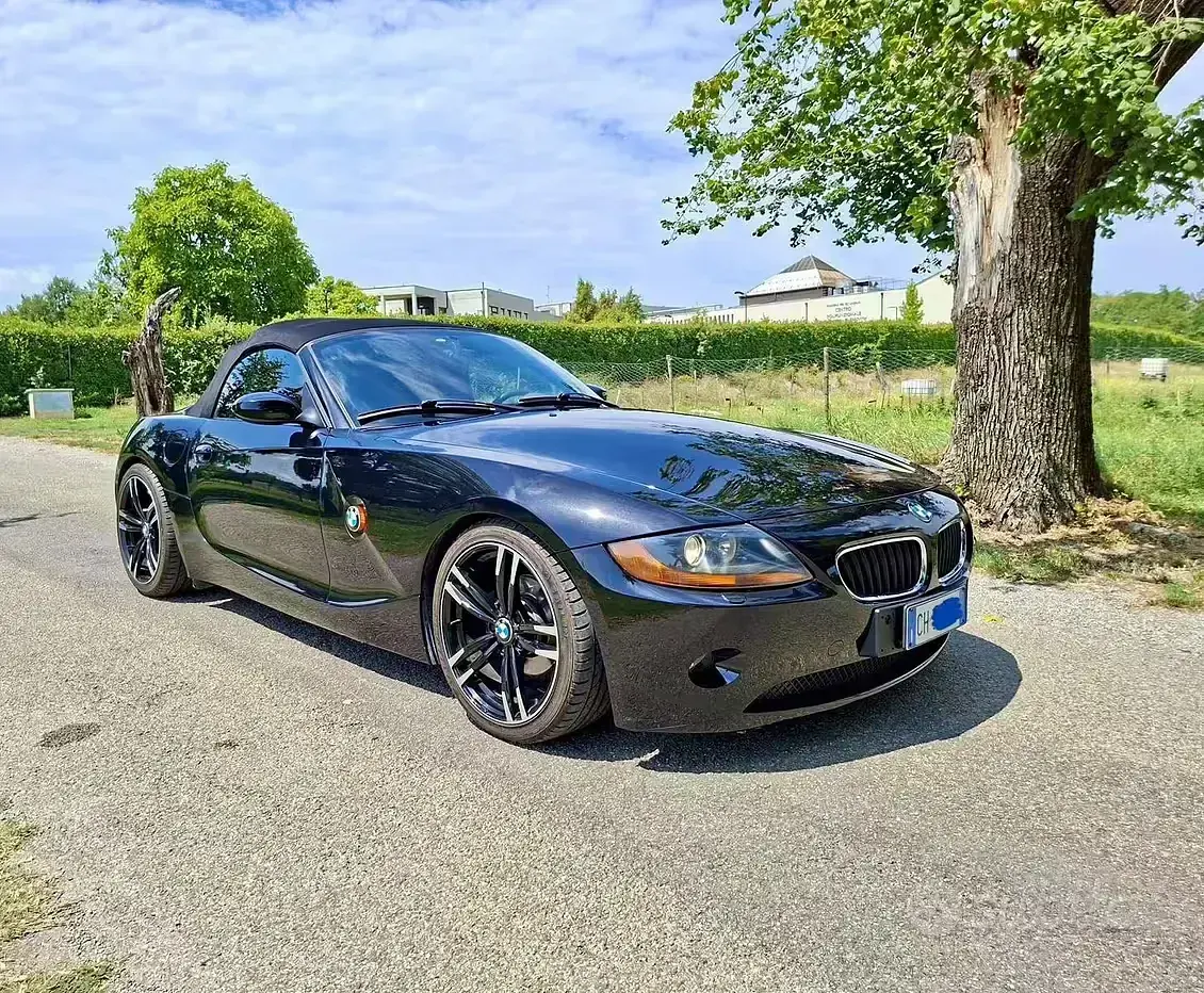 Usata BMW Z4 192 CV (141 kW) 2003 Nero Cabrio