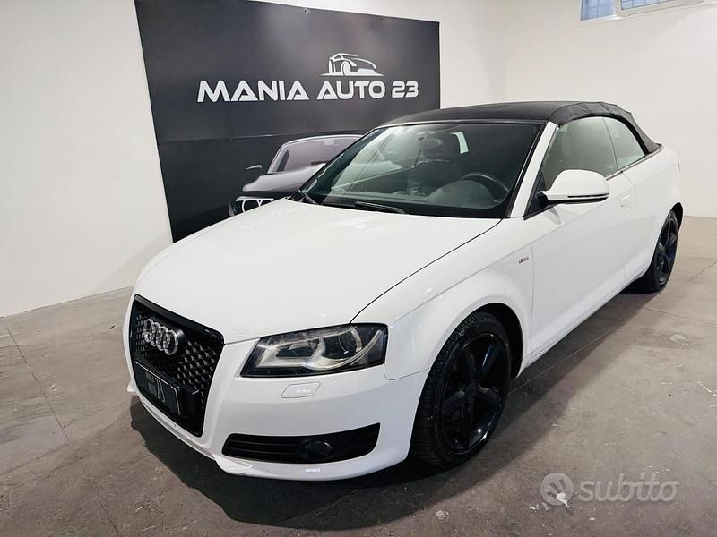 Bianco Usata 2010 Audi A3 Cabriolet Ambition Cabrio | 6990 € (Buon prezzo) - Immagine 1/4
