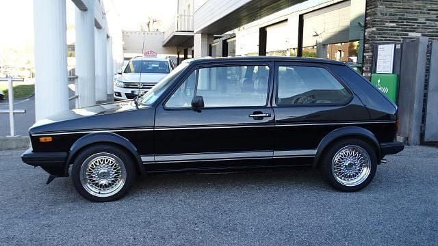 Usata VW Golf I GTI 1982 Nero Utilitaria