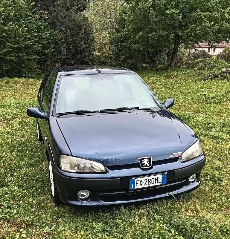 Usata Peugeot 106 118 CV (86 kW) 2000 Blu Utilitaria